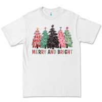 White merry and bright Premium Tee - CowGirlArtShop