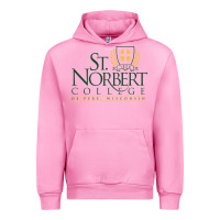 Fuchsia Pink St. Norbert College Urban Hoodie - linhVisuals