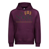 Mauve Wine St. Norbert College Urban Hoodie - linhVisuals