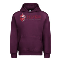 Mauve Wine Stevens Institute of Technology Urban Hoodie - linhVisuals