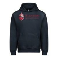 Navy Stevens Institute of Technology Urban Hoodie - linhVisuals