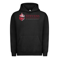 Pigment Black Stevens Institute of Technology Urban Hoodie - linhVisuals