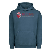 Pigment Midnight Navy Stevens Institute of Technology Urban Hoodie - linhVisuals