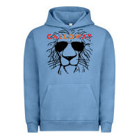 Pigment Pebble Blue clay calloway sketch Urban Hoodie - linhVisuals