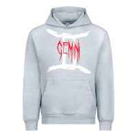 Heather Grey zodiac series gemini classic Urban Hoodie - linhVisuals