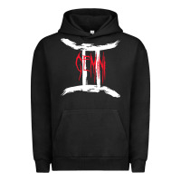 Pigment Black zodiac series gemini classic Urban Hoodie - linhVisuals