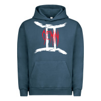 Pigment Midnight Navy zodiac series gemini classic Urban Hoodie - linhVisuals