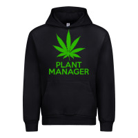 Black plant manager weed pot cannabis flippin sweet gear transparent copy Urban Hoodie - linhVisuals