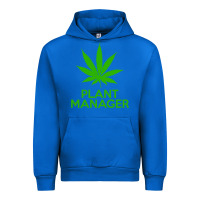 Cobalt plant manager weed pot cannabis flippin sweet gear transparent copy Urban Hoodie - linhVisuals