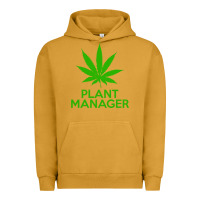 Pigment Peanut Butter plant manager weed pot cannabis flippin sweet gear transparent copy Urban Hoodie - linhVisuals
