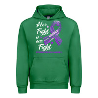 Emerald hodgkins lymphoma awareness t  shirt hodgkin's lymphoma awareness her Urban Hoodie - linhVisuals