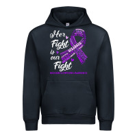 Navy hodgkins lymphoma awareness t  shirt hodgkin's lymphoma awareness her Urban Hoodie - linhVisuals