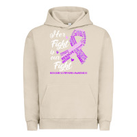 Pigment French Oak hodgkins lymphoma awareness t  shirt hodgkin's lymphoma awareness her Urban Hoodie - linhVisuals