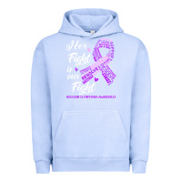 Pigment Grape Ice hodgkins lymphoma awareness t  shirt hodgkin's lymphoma awareness her Urban Hoodie - linhVisuals