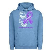 Pigment Pebble Blue hodgkins lymphoma awareness t  shirt hodgkin's lymphoma awareness her Urban Hoodie - linhVisuals