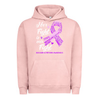Pigment Salmon hodgkins lymphoma awareness t  shirt hodgkin's lymphoma awareness her Urban Hoodie - linhVisuals