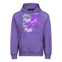 Tulip hodgkins lymphoma awareness t  shirt hodgkin's lymphoma awareness her Urban Hoodie - linhVisuals