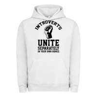 Pigment Lunar Rock introverts unite Urban Hoodie - linhVisuals