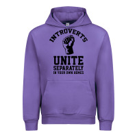 Tulip introverts unite Urban Hoodie - linhVisuals