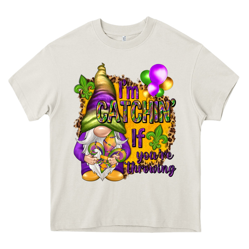 I'm Catching If You're Throwing Heavy Core Tee by HowdyJamesFarm | Teevron