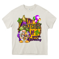 Cream I'm catching if you're throwing Heavy Core Tee - HowdyJamesFarm