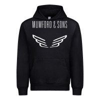 Black mumford and sons merch Urban Hoodie - linhVisuals
