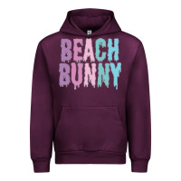 Mauve Wine beach bunny Urban Hoodie - linhVisuals