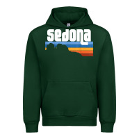 Forest Green cute retro i love sedona arizona desert sunset az t shirt Urban Hoodie - linhVisuals