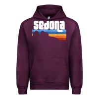 Mauve Wine cute retro i love sedona arizona desert sunset az t shirt Urban Hoodie - linhVisuals