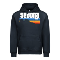 Navy cute retro i love sedona arizona desert sunset az t shirt Urban Hoodie - linhVisuals