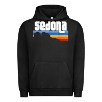 Pigment Black cute retro i love sedona arizona desert sunset az t shirt Urban Hoodie - linhVisuals