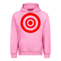 Fuchsia Pink bullseye target Urban Hoodie - linhVisuals