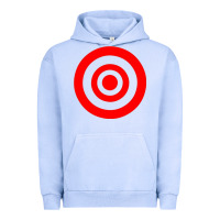 Pigment Grape Ice bullseye target Urban Hoodie - linhVisuals
