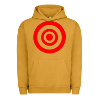 Pigment Peanut Butter bullseye target Urban Hoodie - linhVisuals