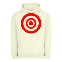 Pigment Pistachio bullseye target Urban Hoodie - linhVisuals