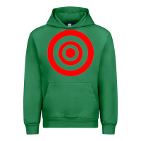 Emerald bullseye target Urban Hoodie - linhVisuals