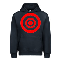 Navy bullseye target Urban Hoodie - linhVisuals