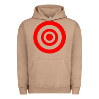 Pigment Burro bullseye target Urban Hoodie - linhVisuals