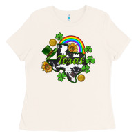 Bone Texas map St. Patrick's Ladies Tee - CowGirlArtShop