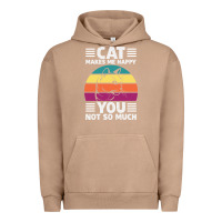 Pigment Burro Funny Cat Lover Sarcastic Cat Memes Urban Hoodie - linhVisuals