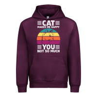 Mauve Wine Funny Cat Lover Sarcastic Cat Memes Urban Hoodie - linhVisuals