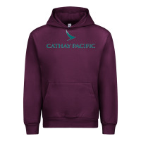 Mauve Wine cathay pacific essential Urban Hoodie - linhVisuals