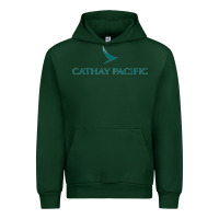 Forest Green cathay pacific essential Urban Hoodie - linhVisuals
