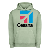 Pigment Oil Green cessnas Urban Hoodie - linhVisuals