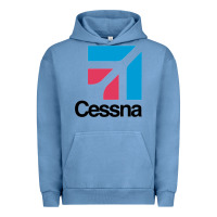 Pigment Pebble Blue cessnas Urban Hoodie - linhVisuals