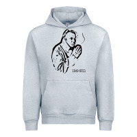 Heather Grey christopher hitchens essential Urban Hoodie - linhVisuals