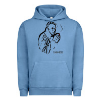 Pigment Pebble Blue christopher hitchens essential Urban Hoodie - linhVisuals