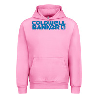 Fuchsia Pink coldwell banker Urban Hoodie - linhVisuals