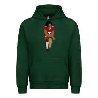 Forest Green colin kaepernick kneeling classic Urban Hoodie - linhVisuals