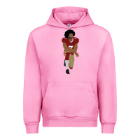Fuchsia Pink colin kaepernick kneeling classic Urban Hoodie - linhVisuals